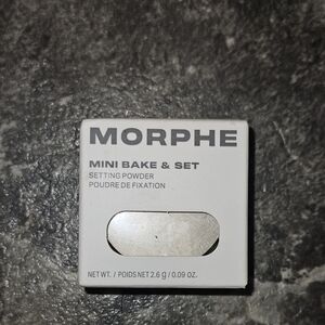 Morphe Mini Bake & Set Setting Powder in Translucent 0.09oz BNIB
